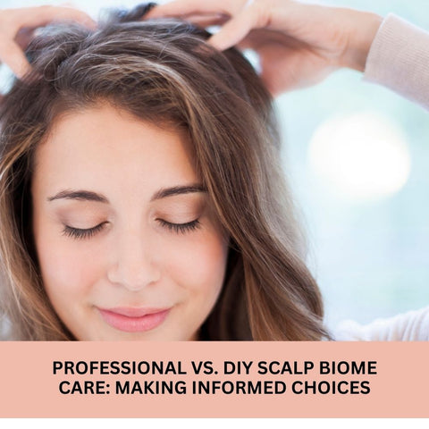 Professional vs. DIY Scalp Biome Care: Making Informed Choices