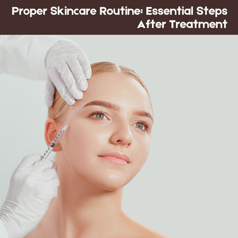 Proper Skincare Routine: Essential Steps After Treatment