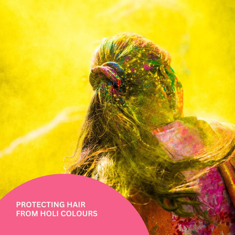 Protecting Hair from Holi Colours