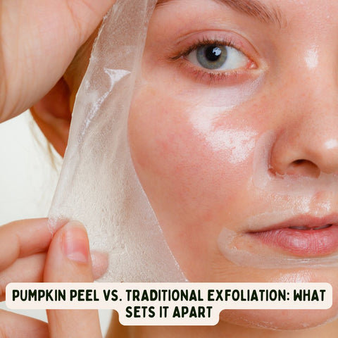 Pumpkin Peel vs. Traditional Exfoliation: What Sets It Apart