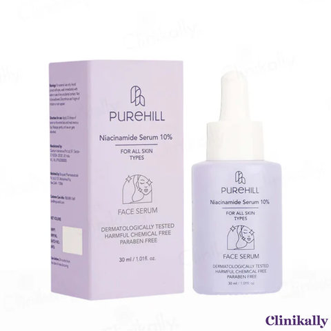 Purehill Niacinamide Serum 10% dropper bottle
