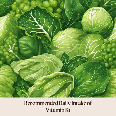 Recommended Daily Intake of Vitamin K1