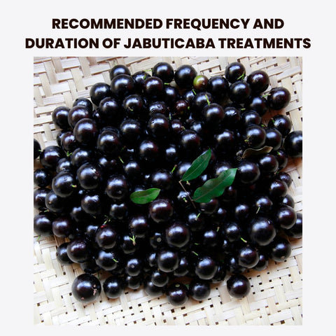 Recommended Frequency and Duration of Jabuticaba Treatments