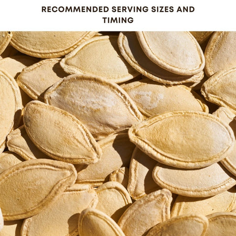 Recommended Serving Sizes and Timing
