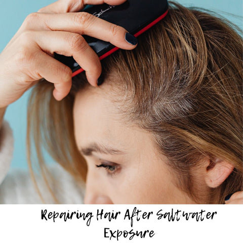 Repairing Hair After Saltwater Exposure