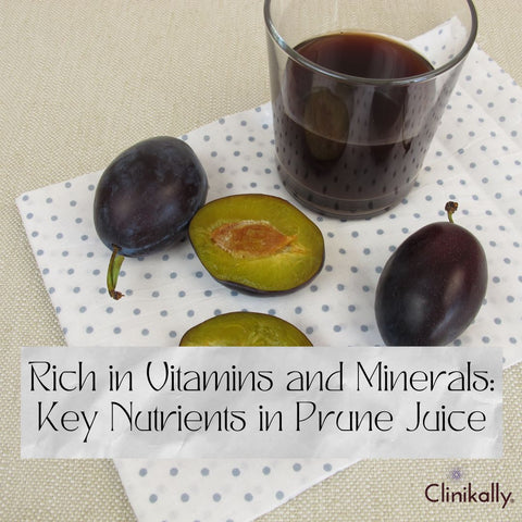 Rich in Vitamins and Minerals: Key Nutrients in Prune Juice