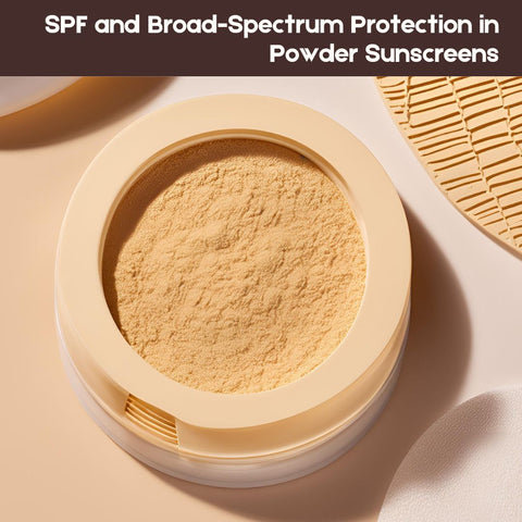 SPF and Broad-Spectrum Protection in Powder Sunscreens