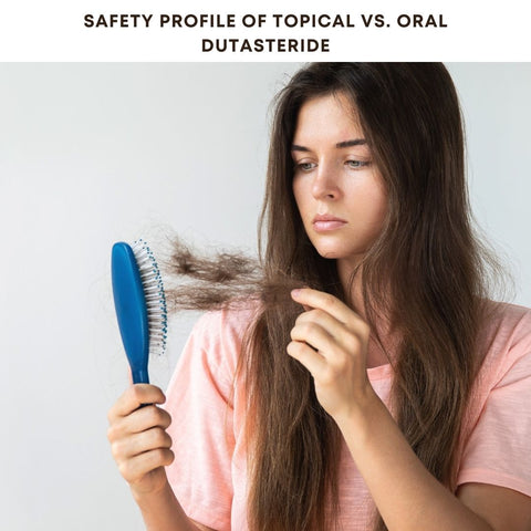 Safety Profile of Topical vs. Oral Dutasteride
