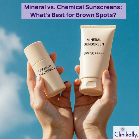 Mineral vs. Chemical Sunscreens: What’s Best for Brown Spots?