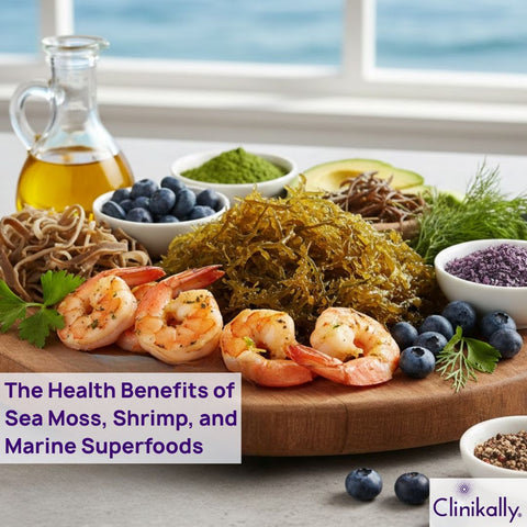 The Health Benefits of Sea Moss, Shrimp, and Marine Superfoods