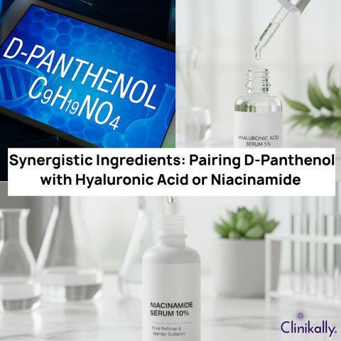 Benefits of Pairing Panthenol with Hyaluronic Acid or Niacinamide