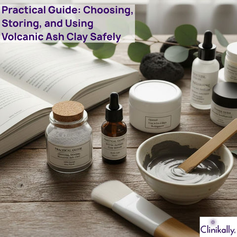 Practical Guide: Choosing, Storing, and Using Volcanic Ash Clay Safely