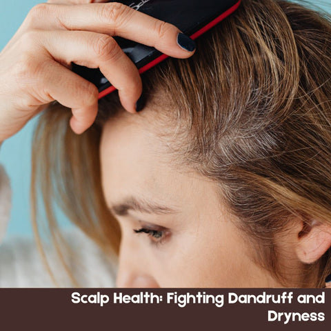 Scalp Health: Fighting Dandruff and Dryness
