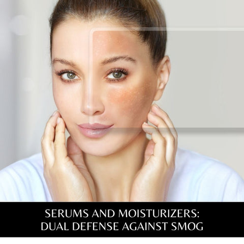 Serums and Moisturizers: Dual Defense Against Smog
