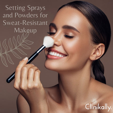 Setting Sprays and Powders for Sweat-Resistant Makeup