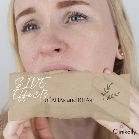 Side effects of AHAs and BHAs