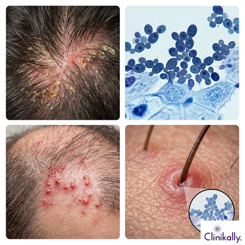 Malassezia skin and scalp conditions