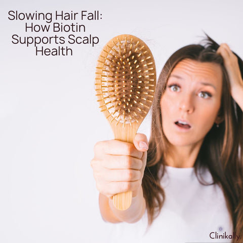 Slowing Hair Fall: How Biotin Supports Scalp Health