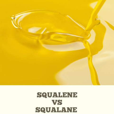 Squalane vs Squalene