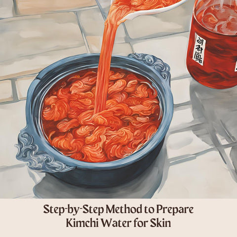 Step-by-Step Method to Prepare Kimchi Water for Skin