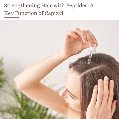 Strengthening Hair with Peptides: A Key Function of Capixyl