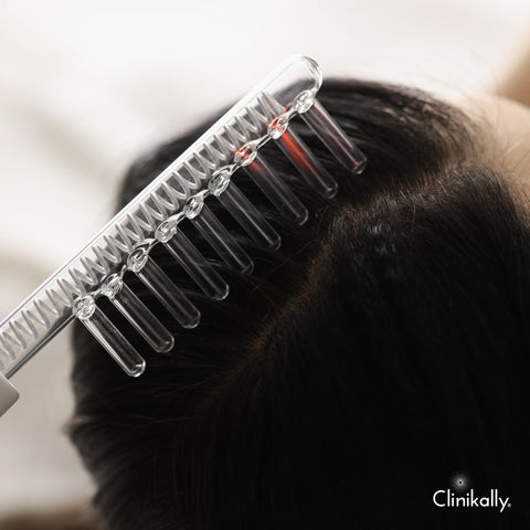 Strengthening effects on hair follicles