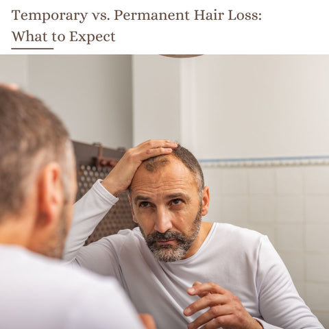 Temporary vs. Permanent Hair Loss: What to Expect