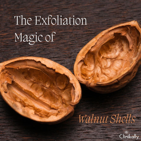 The Exfoliation Magic of Walnut Shells