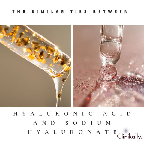 The Similarities between Hyaluronic Acid and Sodium Hyaluronate