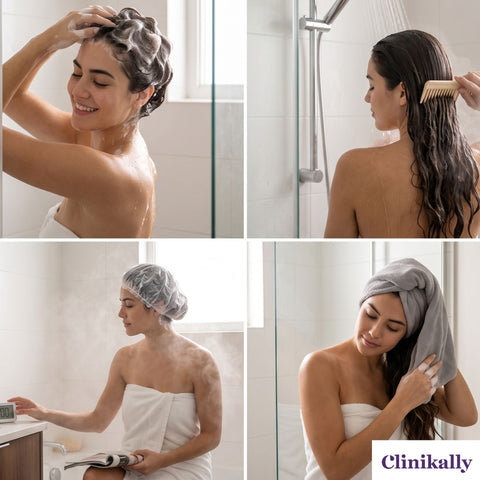 Hair care routine for better hair fall shampoo results