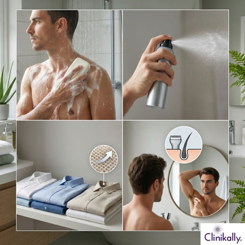 Tips for all-day underarm freshness