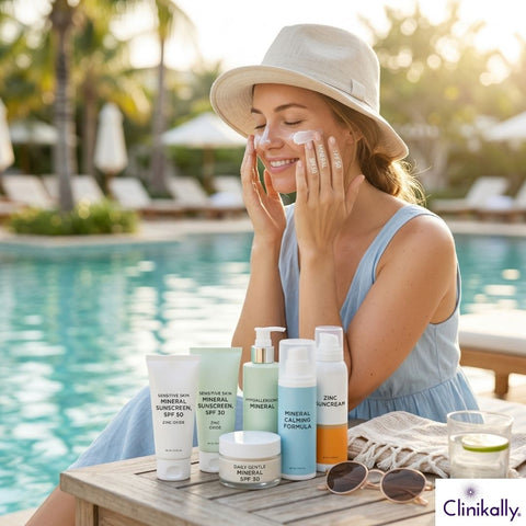 mineral sunscreen products for sensitive skin