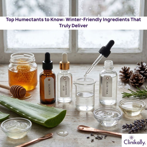 Common humectants like glycerin and aloe vera