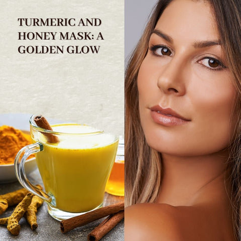 Turmeric and Honey Mask: A Golden Glow