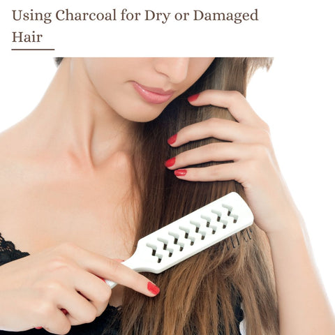 Using Charcoal for Dry or Damaged Hair