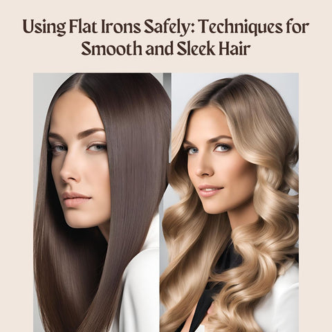 Using Flat Irons Safely: Techniques for Smooth and Sleek Hair