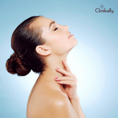 Prevent wrinkles on neck