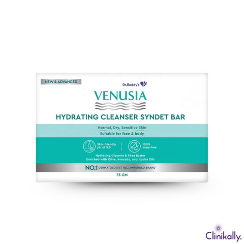 Venusia Hydrating Cleanser Syndet Bar