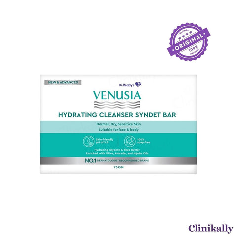 Venusia Hydrating Cleanser Syndet Bar