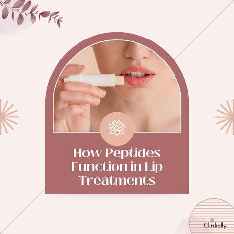 How Peptides Function in Lip Treatments