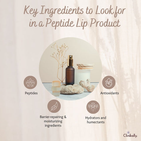 Key Ingredients to Look for in a Peptide Lip Product