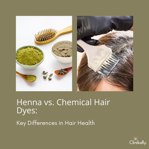 Henna vs. Chemical Hair Dyes: Key Differences in Hair Health