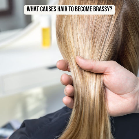 What Causes Hair to Become Brassy?