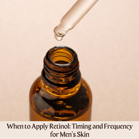 When to Apply Retinol: Timing and Frequency for Men’s Skin