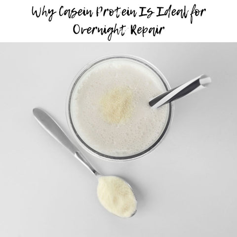 Why Casein Protein Is Ideal for Overnight Repair