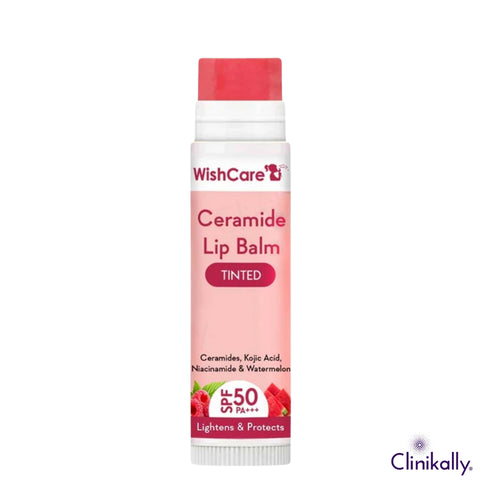 WishCare Ceramide Lip Balm - Tinted SPF 50 PA+++