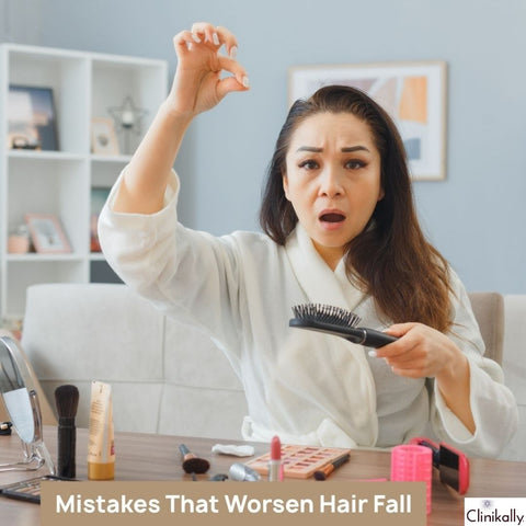 Common Mistakes When Trying to Control Hair Fall and How to Avoid Them