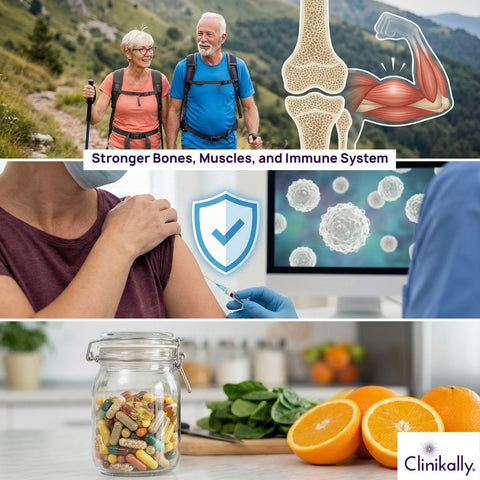 Stronger Bones, Muscles, and Immune System