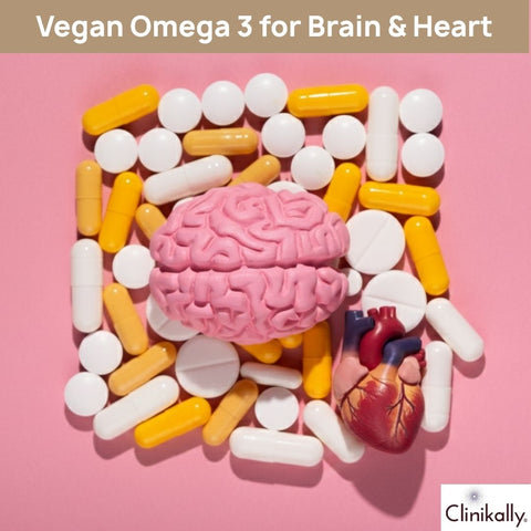 Brain & Heart Power: Vegan Omega 3 Supplements