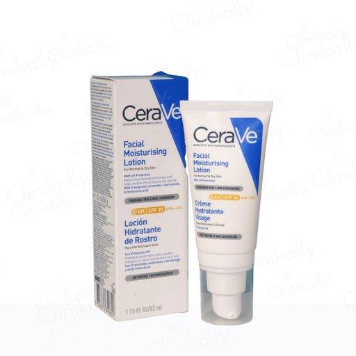 CeraVe AM Facial Moisturising Lotion For Normal to Dry Skin SPF 30